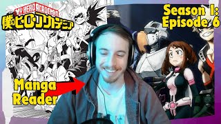 COSTUME TIME  Manga Reader Reacts to My Hero Academia Anime for the FIRST Time  S01 E06 [upl. by Alinoel]