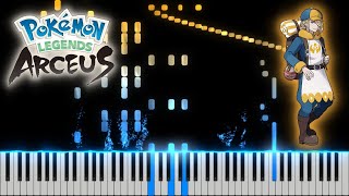 Volo Battle Theme  Pokémon Legends Arceus Piano Arrangement [upl. by Biernat]