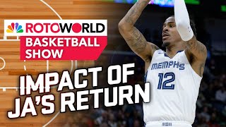 Ja Morant returns Cavs injuries  Keegan Murray intrigue  Rotoworld Basketball Show FULL SHOW [upl. by Oringas]