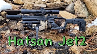 Hatsan Jet2 22cal 🛩 Out of the Box review📦 airgun pcp hastan [upl. by Weinert]