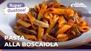 PASTA alla BOSCAIOLA Un grande classico dal sapore autunnale 🍂😋🍄 RICETTA FACILE e GUSTOSA [upl. by Yeruoc]