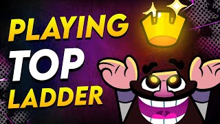 Pushing TOP 1 with the BEST Deck in Clash Royale [upl. by Ynavoeg]