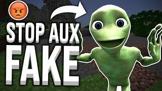 ARRÊTEZ LES FAKES SUR MINECRAFT [upl. by Riocard397]