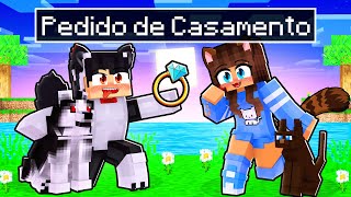 O CACHORRO PEDIU a GATA em CASAMENTO no Minecraft ◂Miika▸ [upl. by Oihsoy]