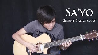 SAYO  Silent Sanctuary fingerstyle guitar cover [upl. by Nedrah]