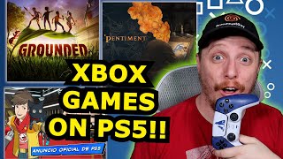 The FIRST Xbox Games Coming to PS5Switch REVEALED [upl. by Annodal]