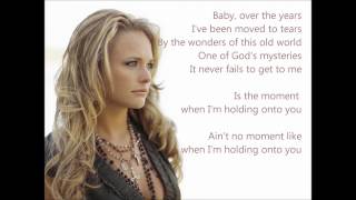 Holding on to You Miranda Lambert EasyREAD Lyrics [upl. by Cordier]