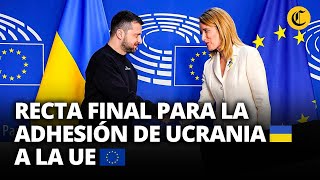 INICIAN las NEGOCIACIONES para una FUTURA ADHESIÓN de UCRANIA 🇺🇦 a la UNIÓN EUROPEA 🇪🇺  El Comercio [upl. by Onilegna]