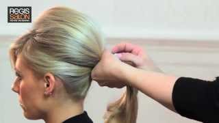 Create a Bardot Wedding Ponytail  Hair Tutorial Video [upl. by Stacey848]