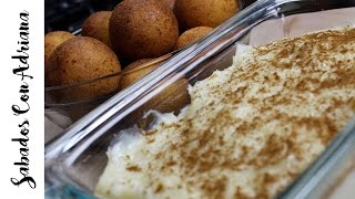 Natilla con buñuelos  Sabados Con Adriana [upl. by Ynaffit]