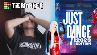 diciendo BYE BTCH al Just Dance 2023 con una Tierlist qlera  Solobaila69 [upl. by Hairem]