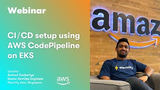 Webinar  CICD setup using AWS CodePipeline on EKS  DevOpsSri Lanka AWS Webinar [upl. by Venezia]