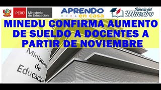 Aumento de Sueldo Docente 2023 en noviembre [upl. by Eberhard]