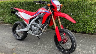 Honda Crf300l supermoto uk spec [upl. by Heisel]