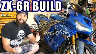 ZX6R Build What Did I DO [upl. by Januisz]