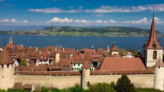 Murten  Castle and Lake 4K [upl. by Kristie]