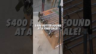 400 GARAGE SALE GOLF CLUB FIND [upl. by Samalla]