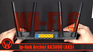 TPLink WiFi 6 AX3000 Archer AX50  Udpakning Opsætning amp Test Dansk [upl. by Yraunaj]