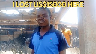 I lost 15000 in Mbare Msika fire 😭😭😭 [upl. by Anaujnas]