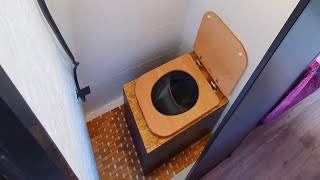 Building a composting toilet with a TROBOLO DIY  set 🚽🧻 vanlife [upl. by Jessen]