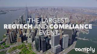 COMPLY  The Preeminent Conference on RegTech and Compliance [upl. by Iaht]