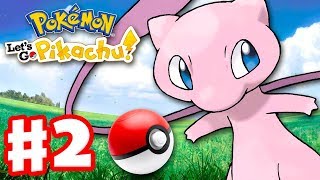 Pokemon Lets Go Pikachu and Eevee  Gameplay Walkthrough Part 2  How to Get Mew Poke Ball Plus [upl. by Ennair]