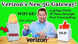 ✅ NEW Gateway  Verizon 5G Home Internet  WNCCR200A Replaces The Cube [upl. by Arten293]