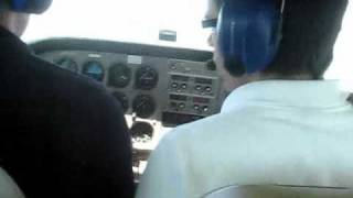 Cessna 172 training flight [upl. by Labotsirhc]