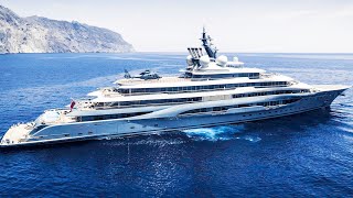 Flying Fox  Most Luxurious SuperYacht by Lurssen [upl. by Albertson]