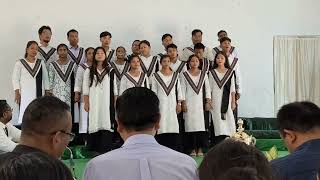 Bhaga district special song 2024 BARAK AREA Choir Competition jesus​ song​ 💯✝️ [upl. by Aittam]