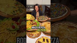 RODÍZIO DE PIZZA SÓ 2999 [upl. by Sonja]