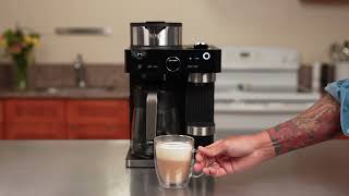 Coffee Maker  How to Brew Grounds and Espresso Pods Ninja® Espresso amp Coffee Barista System [upl. by Dougald]