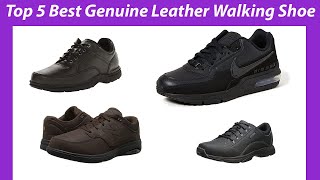 The Best Genuine Leather Walking Shoes  Reviews and Buying Guide [upl. by Attiuqal]