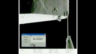 Tensile testing inside the SEMFIB [upl. by Emmey]