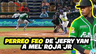 Jefry Yan Perrea De Mala Manera A Los Tigres Del Licey En El Quisqueya showman [upl. by Sidwohl422]