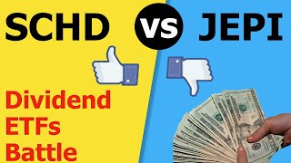 SCHD vs JEPI  Popular Dividend ETFs Compared [upl. by Pearlstein]