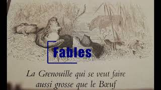 La Fontaine Fables fable 3 La grenouille qui veut se faire aussi grosse que le boeuf Livre Audio [upl. by Kinemod]