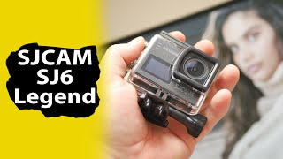 SJCAM SJ6 Legend  устройство три в одном экшнкамера видеорегистратор и вебкамера [upl. by Aytida]