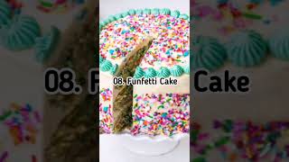 ලෝකයේ හොදම කේක් Best cakes in the world 🍰 shorts cake viral top10 [upl. by Hurlow]