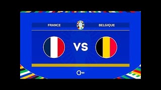 FRANCE VS BELGIQUE  UEFA EURO 2024  FRANCE VS BELGIUM  ROUND OF 16  8ÈME DE FINALE [upl. by Zubkoff]