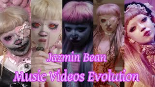 Jazmin Bean Music Videos Evolution  20192022 [upl. by Bartley690]