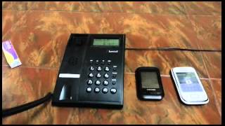 How to make conference call using landline [upl. by Derdle572]