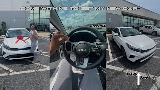 Buying My First Car At 17  KIA Forte LXS 2023  BRAND NEW NO MILES  CAR TOUR  VLOG [upl. by Anoyet537]