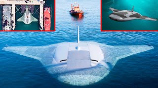 MANTA RAY El DronSubmarino Furtivo Más Avanzado del Mundo ⚠️ Proyecto DARPA [upl. by Albright]