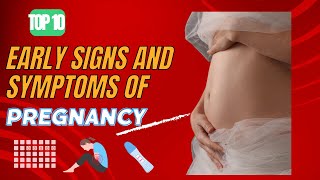 EARLY SIGNS AND SYMPTOMS OF PREGNANCY [upl. by Dodson]