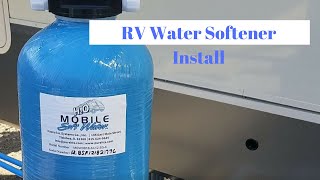 RV Water Softener Install [upl. by Aradnahc]