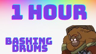 FNF Castle Crasher Mod  Bashing Drums 1 Hour [upl. by Kehr]