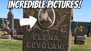 YOU WON’T BELIEVE THESE INCREDIBLE GRAVESTONE PICTURES So Well Preserved  The Italian Cemetery [upl. by Ehcadroj]