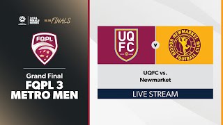 FQPL 3 Metro Mens Grand Final  UQFC vs Newmarket [upl. by Drucilla]