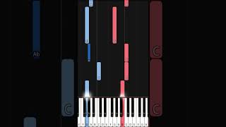 Hosanna Be Lifted Higher  EASY PIANO TUTORIAL by Synthly Piano piano pianotutorial [upl. by Cirdla]